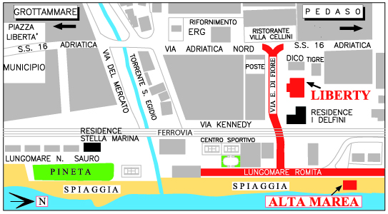 Come arrivare alla Casa Albergo Come arrivare alla Casa Albergo
